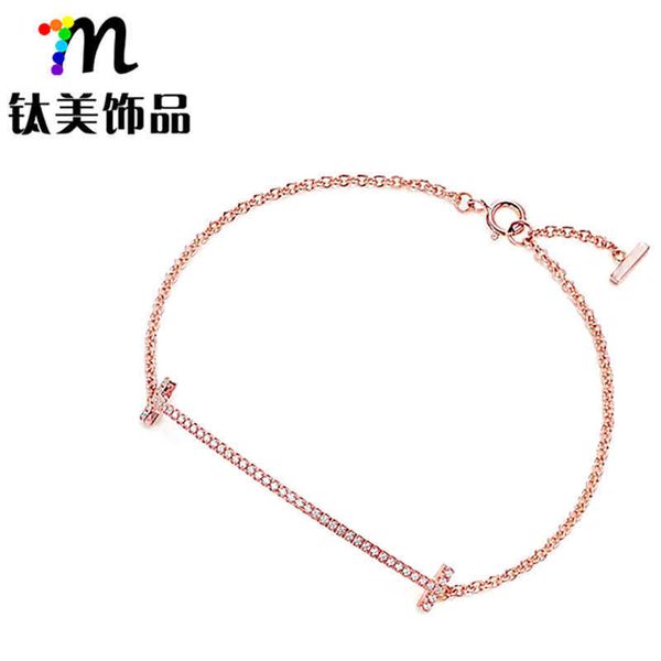 designer new tiffay simple titanium steel bending brand smile bracelet female ins style, Black
designer new tiffay simple titanium steel bending brand smile bracelet female ins style, Black