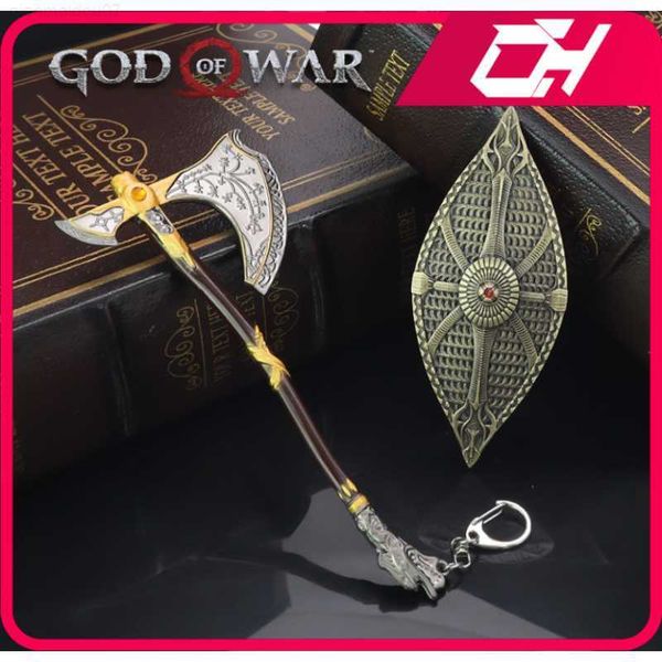 key rings god of war ragnarok 2pcs the leviathan axe kratos weapon keychain game peripheral weapon katana metal sword toys for children l230, Slivery;golden
key rings god of war ragnarok 2pcs the leviathan axe kratos weapon keychain game peripheral weapon katana metal sword toys for children l230, Slivery;golden