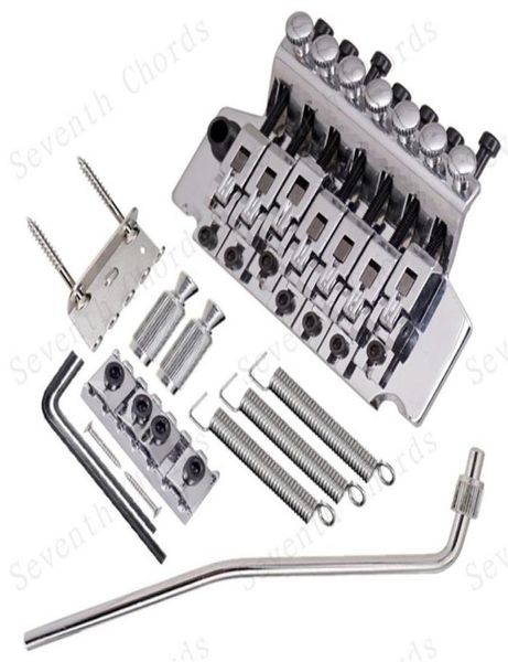 a set chrome 7 strings tremolo bridge double locking systyem for electric guitar accessories parts musical instruments5114778
a set chrome 7 strings tremolo bridge double locking systyem for electric guitar accessories parts musical instruments5114778