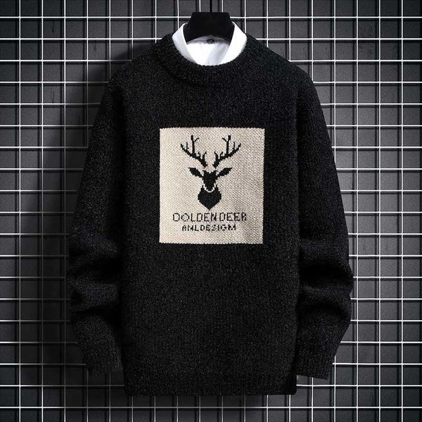 men's sweaters new fall winter hip hop knit men sweater with deer thick warm fashion pullover men long sleeve slim fit mens christmas s, White;black
men's sweaters new fall winter hip hop knit men sweater with deer thick warm fashion pullover men long sleeve slim fit mens christmas s, White;black