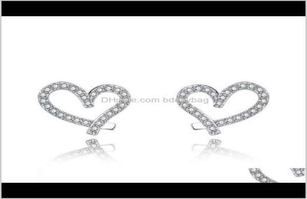 stud jewelry drop delivery 2021 est designer love heart with crystal 18k gold plated earings shining diamond for women white zirco5627482, Golden;silver
stud jewelry drop delivery 2021 est designer love heart with crystal 18k gold plated earings shining diamond for women white zirco5627482, Golden;silver