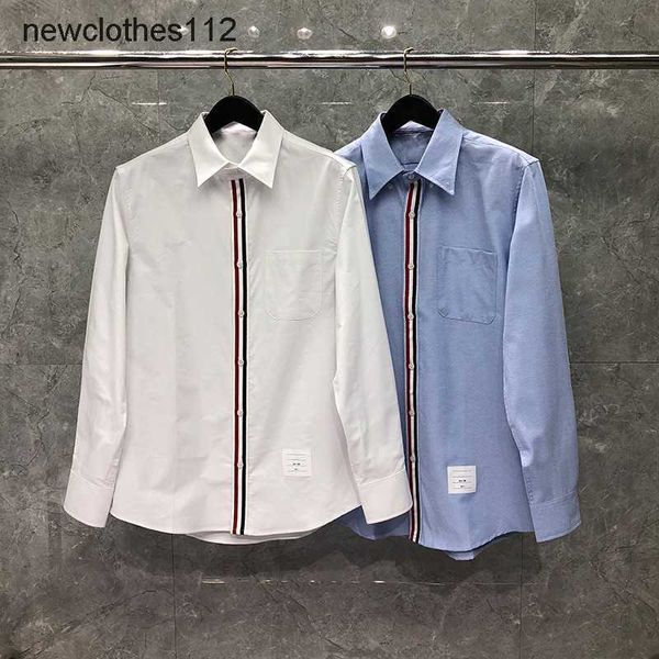 dongguan brand direct sale tb shirt male and female lovers white red white blue ribbon oxford spinning color strip slim fit, White;black
dongguan brand direct sale tb shirt male and female lovers white red white blue ribbon oxford spinning color strip slim fit, White;black