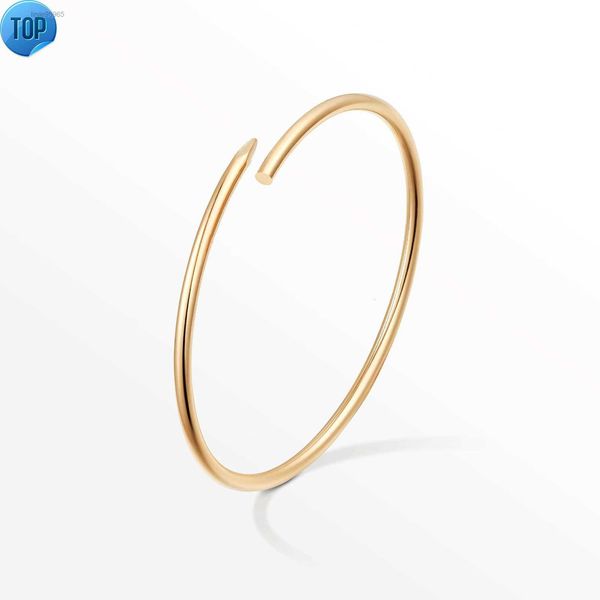 high edition small model slim bracelets bangles for women men aaa cubic zirconia 316l steel jewelry designer luxurynail bracelet, Black
high edition small model slim bracelets bangles for women men aaa cubic zirconia 316l steel jewelry designer luxurynail bracelet, Black