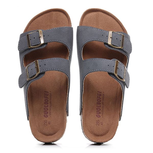 slippers summer men s mule clogs classic two buckle cork slides sandals footwear for men women 35 230718, Black
slippers summer men s mule clogs classic two buckle cork slides sandals footwear for men women 35 230718, Black