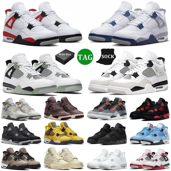 excellent retro with box 4 basketball shoes men women 4s midnight navy military black cat red cement thunder oil green white oreo lightning
excellent retro with box 4 basketball shoes men women 4s midnight navy military black cat red cement thunder oil green white oreo lightning