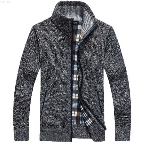 men's sweaters winter thick men's knitted sweater coat off white long sleeve cardigan fleece full zip male causal plus size l23071, White;black
men's sweaters winter thick men's knitted sweater coat off white long sleeve cardigan fleece full zip male causal plus size l23071, White;black