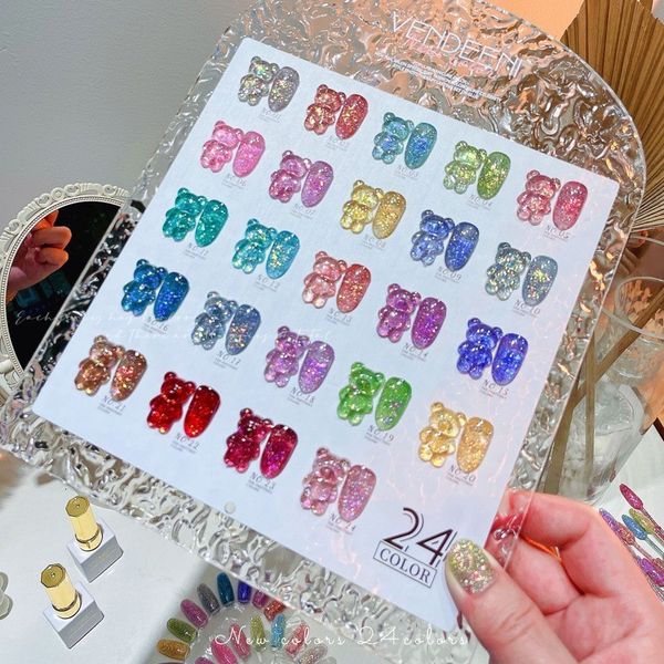 nail polish candy color reflective glitter gel nail polish gloss sequins absorb uv led varnish nail art decoration 15 colors 230718
nail polish candy color reflective glitter gel nail polish gloss sequins absorb uv led varnish nail art decoration 15 colors 230718