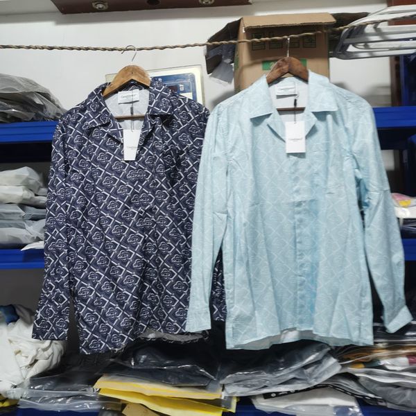 mens casual shirts casablanca couple shirt cotton blue minimalism long sleeve 230718, White;black
mens casual shirts casablanca couple shirt cotton blue minimalism long sleeve 230718, White;black
