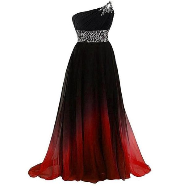 2018 fashion oneshoulder sequins aline long prom dresses with beading chiffon plus size party dresses formal gowns vestido de fe3326903, Black 
2018 fashion oneshoulder sequins aline long prom dresses with beading chiffon plus size party dresses formal gowns vestido de fe3326903, Black