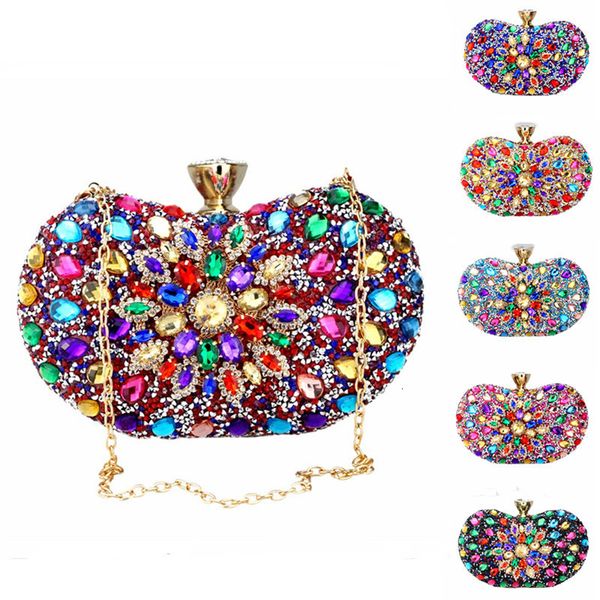 evening bags multi colors two side luxury crystal floral clutch chain bag evening woman diamond wedding shoulder wallet purse handbags 23071
evening bags multi colors two side luxury crystal floral clutch chain bag evening woman diamond wedding shoulder wallet purse handbags 23071