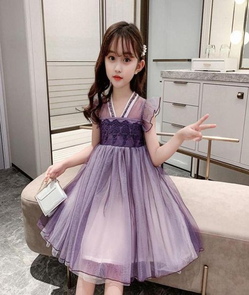 girl039s dresses korean children39s clothing girls dress summer purple mesh double chinese style embroidery girl party prom 6164125, Red;yellow
girl039s dresses korean children39s clothing girls dress summer purple mesh double chinese style embroidery girl party prom 6164125, Red;yellow