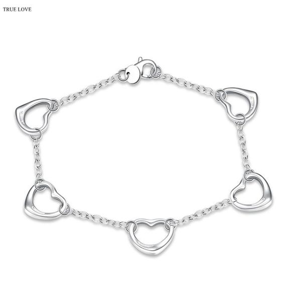 heartshaped charm bracelet 925 sterling silver fashion jewelry for women korean style 7122949, Golden;silver
heartshaped charm bracelet 925 sterling silver fashion jewelry for women korean style 7122949, Golden;silver