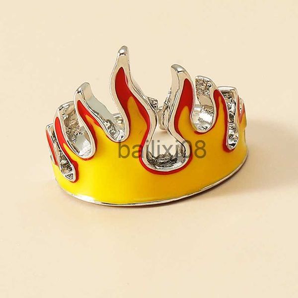 band rings goth punk flame ring for women men girls boys hip hop fashion flame opening rings party jewelry gift adjustable size j230719, Silver
band rings goth punk flame ring for women men girls boys hip hop fashion flame opening rings party jewelry gift adjustable size j230719, Silver