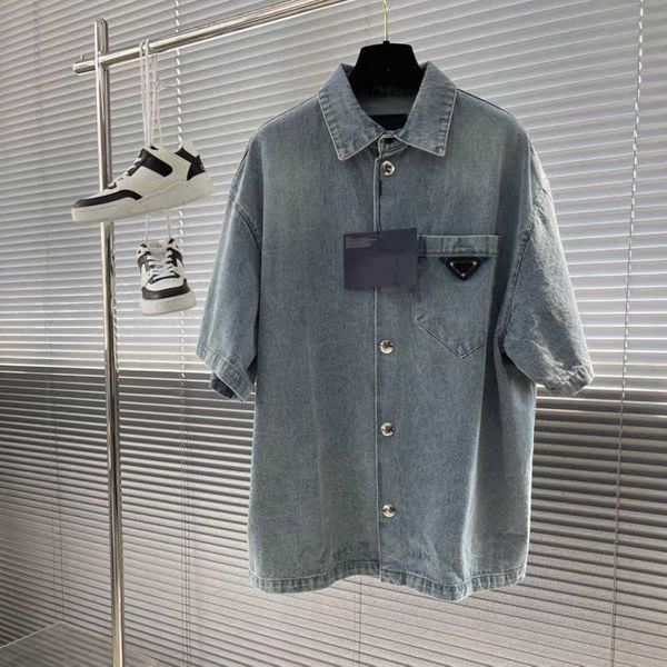 mens denim jacket summer short sleeved t shirt cardigan coat designer casual shirt triangle logo mens varsity jacket, Black;brown
mens denim jacket summer short sleeved t shirt cardigan coat designer casual shirt triangle logo mens varsity jacket, Black;brown
