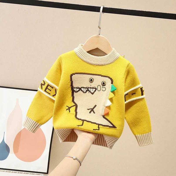 pullover yellow sweater dinosaur baby girl clothes winter children boys long sleeve casual kids pull fille tiny cottons pullovers hkd230719, Blue
pullover yellow sweater dinosaur baby girl clothes winter children boys long sleeve casual kids pull fille tiny cottons pullovers hkd230719, Blue