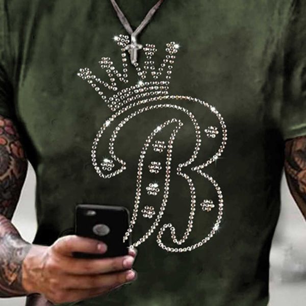 hhmen's t shirts fashion men's clothing oversized tee y2k b rhinestone designer short sleeve holyday casual street t-shirts high, White;black
hhmen's t shirts fashion men's clothing oversized tee y2k b rhinestone designer short sleeve holyday casual street t-shirts high, White;black