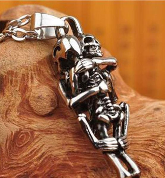 new 1 pc men infinity silver black stainless steel skull pendant chain necklace fine jewelry friend gifts2918056
new 1 pc men infinity silver black stainless steel skull pendant chain necklace fine jewelry friend gifts2918056