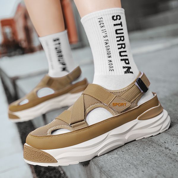 dress shoes men s 2023 summer outwear driving sandals thick sole anti slip baotou sports beach sneakers men 230718, Black
dress shoes men s 2023 summer outwear driving sandals thick sole anti slip baotou sports beach sneakers men 230718, Black