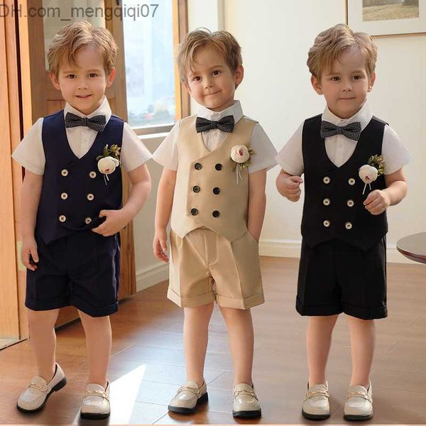 clothing sets children's summer short sleeve tank set for boys' wedding dress first birthday performance clothing children's, White
clothing sets children's summer short sleeve tank set for boys' wedding dress first birthday performance clothing children's, White