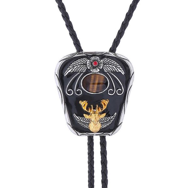 bolo ties original design trapezoidal tang grass pattern tiger eye stone animal bolo tie hkd230719, Red
bolo ties original design trapezoidal tang grass pattern tiger eye stone animal bolo tie hkd230719, Red