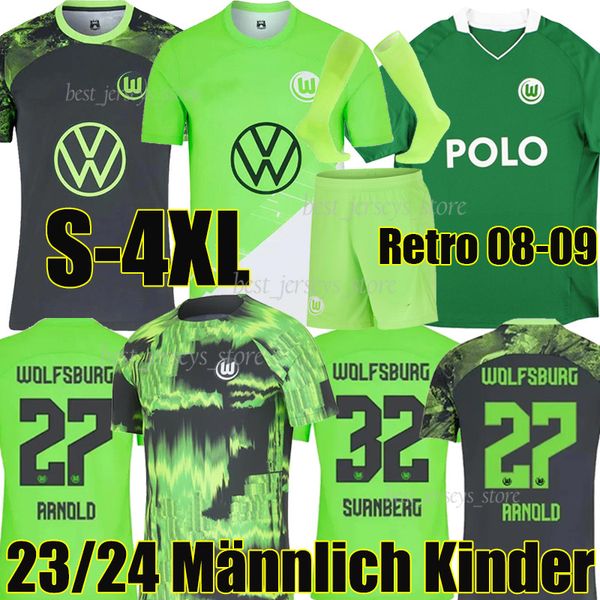 4xl 23/24 wolfsburg soccer jerseys 2023 brekalo roussillon steffen weghorst klaus xaver malli arnold guilavogui baku men kids kit sock 2008, Black;yellow
4xl 23/24 wolfsburg soccer jerseys 2023 brekalo roussillon steffen weghorst klaus xaver malli arnold guilavogui baku men kids kit sock 2008, Black;yellow