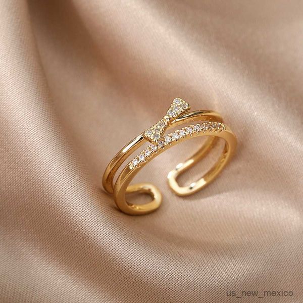 band rings cubic zirconia rings for women girls adjustable luxury stainless steel ring 2023 trending elegant jewelry r230719, Silver
band rings cubic zirconia rings for women girls adjustable luxury stainless steel ring 2023 trending elegant jewelry r230719, Silver