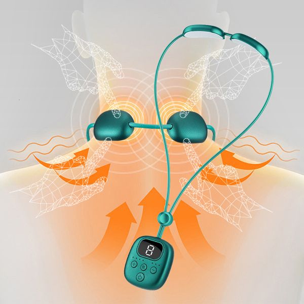 other massage items est mini cervical neck massager with heating 4 modes 9 levels spine kneading ems muscle stimulator pulse 230718
other massage items est mini cervical neck massager with heating 4 modes 9 levels spine kneading ems muscle stimulator pulse 230718