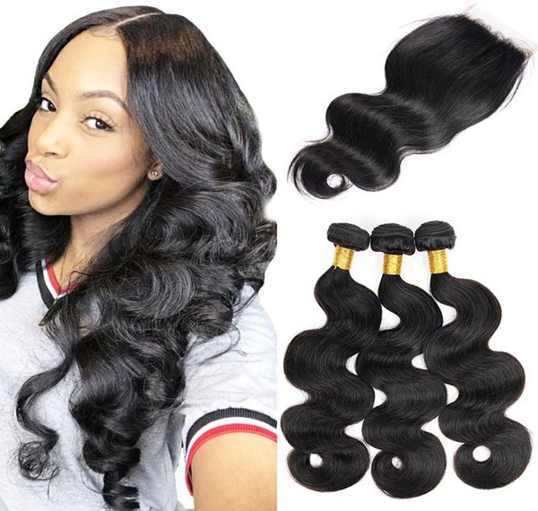 body wave 3 bundles with lace closure raw indian virgin hair unprocessed double drawn weaves mink brazilian hair natural black3608494, Black
body wave 3 bundles with lace closure raw indian virgin hair unprocessed double drawn weaves mink brazilian hair natural black3608494, Black