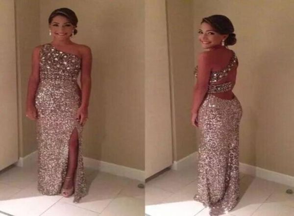 sparkly glitter sequin crystal one shoulder prom dresses backless front slit prom celebrity formal gowns mermaid dresses party eve4992443, Black
sparkly glitter sequin crystal one shoulder prom dresses backless front slit prom celebrity formal gowns mermaid dresses party eve4992443, Black