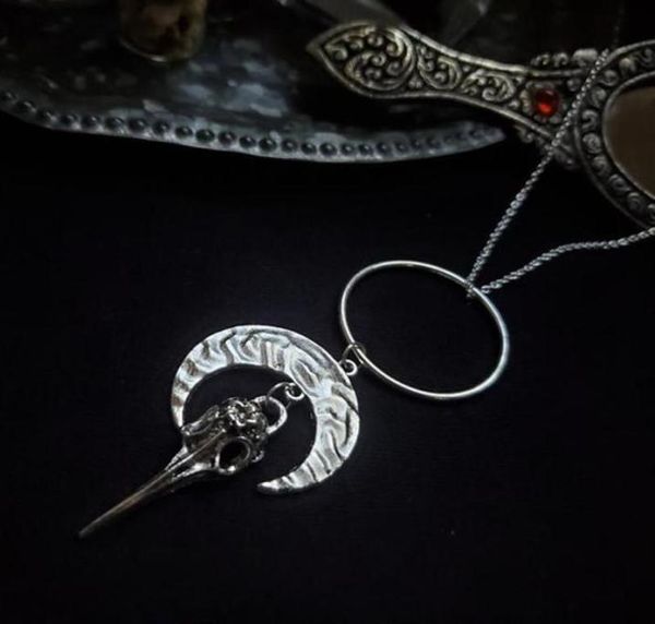 morrigan moon goddess crow skull necklace gothic r jewellery pagan celestial witch women gift 2021 pendant fashion long necklaces8146221, Silver
morrigan moon goddess crow skull necklace gothic r jewellery pagan celestial witch women gift 2021 pendant fashion long necklaces8146221, Silver