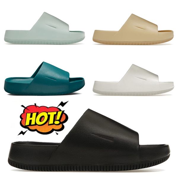 calm slides men slide slippers flat mules rubber slipper sliders shoes seasame geode teal sail white jade ice sandals designer women sandal, Black
calm slides men slide slippers flat mules rubber slipper sliders shoes seasame geode teal sail white jade ice sandals designer women sandal, Black