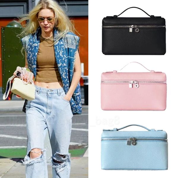new loro piana extra pocket l19 luxury designer bags mini totes women leather trunk box camera bags tote handbag cross body bag fashion clut
new loro piana extra pocket l19 luxury designer bags mini totes women leather trunk box camera bags tote handbag cross body bag fashion clut