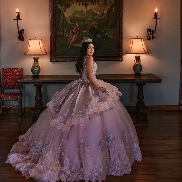 pink quinceanera dresses ball gown 2023 appliques beaded 3dflower spaghetti strap sweet 16 dress party gown vestidos de 15 anos, Blue;red
pink quinceanera dresses ball gown 2023 appliques beaded 3dflower spaghetti strap sweet 16 dress party gown vestidos de 15 anos, Blue;red
