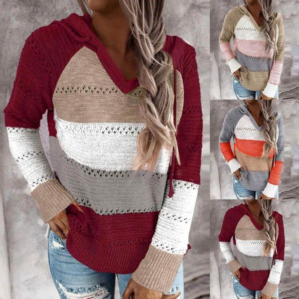 women's hoodies zipper sweatshirt tunic autumn and winter knitting long sleeve loose color stripe pullover hoodie womens, Black
women's hoodies zipper sweatshirt tunic autumn and winter knitting long sleeve loose color stripe pullover hoodie womens, Black