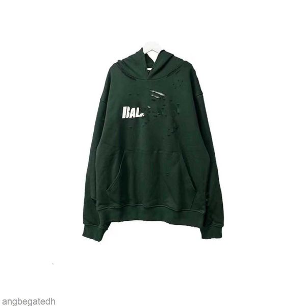 2023 new men's hooded sweater french fashion designer perforated men's and women's quality bal printed sweater jacket47m4, Black
2023 new men's hooded sweater french fashion designer perforated men's and women's quality bal printed sweater jacket47m4, Black