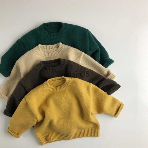 pullover 1-7t winter boys girl sweater toddler kid baby clothes long sleeve kint pullover casual plain loose knitwear children outfit hkd230, Blue
pullover 1-7t winter boys girl sweater toddler kid baby clothes long sleeve kint pullover casual plain loose knitwear children outfit hkd230, Blue