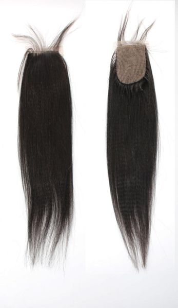 baby hair in front yaki straight italian yaki human hair brazilian hair silk base closure 4x4 parting 3 part2074313, Black;brown
baby hair in front yaki straight italian yaki human hair brazilian hair silk base closure 4x4 parting 3 part2074313, Black;brown