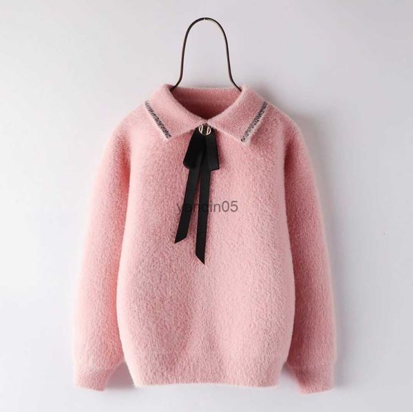 pullover kids girls pink sweater turn down collar 2021 new arrival children princess cute school pullovers blue white winter clothes hkd230
pullover kids girls pink sweater turn down collar 2021 new arrival children princess cute school pullovers blue white winter clothes hkd230