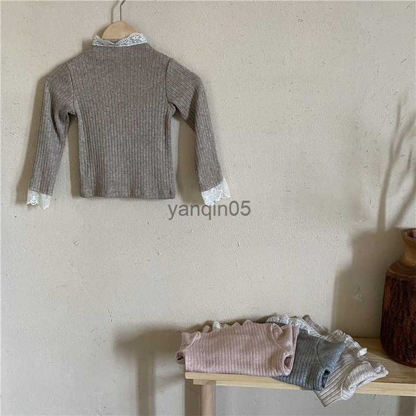 pullover children's sweater 2022 autumn korean girls lace edge pit sweet bottom hkd230719, Blue
pullover children's sweater 2022 autumn korean girls lace edge pit sweet bottom hkd230719, Blue