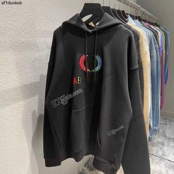 sweatshirts balencaigaly high balencigaly designer letter sweater hop wave hoodies pullover mens hip maison paris quality hoodie hoodies pri, Black
sweatshirts balencaigaly high balencigaly designer letter sweater hop wave hoodies pullover mens hip maison paris quality hoodie hoodies pri, Black