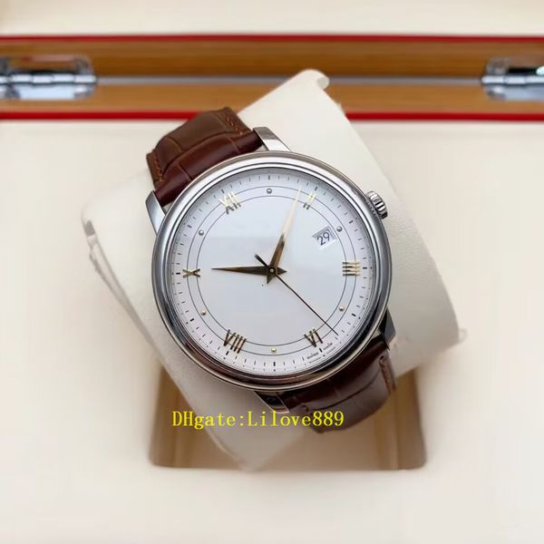 men watch silvery dial 424.13.40. miyota automatic mens watch sapphire precision steel alligator bracelet, Slivery;brown
men watch silvery dial 424.13.40. miyota automatic mens watch sapphire precision steel alligator bracelet, Slivery;brown