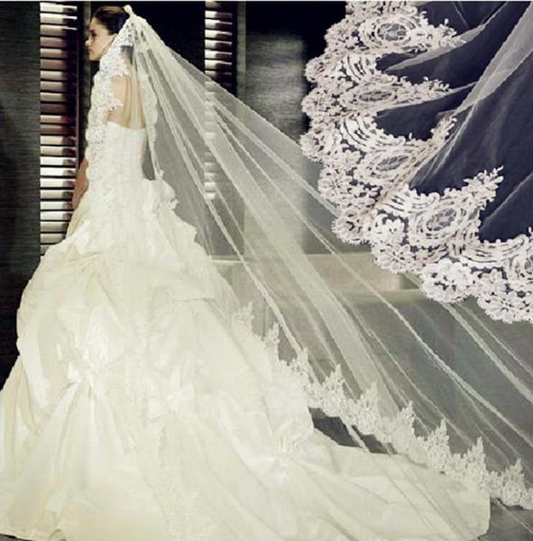 vintage new whole 3 meters veils wedding accessory lace applique tulle bridal veils white ivory one layer4754179, Black
vintage new whole 3 meters veils wedding accessory lace applique tulle bridal veils white ivory one layer4754179, Black