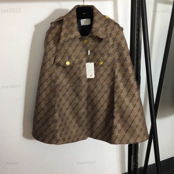 womens designer jacket fashion woolen cloak grid shaped letter printing overcoat size s-xl gold button lapel coat july13, Black;brown
womens designer jacket fashion woolen cloak grid shaped letter printing overcoat size s-xl gold button lapel coat july13, Black;brown