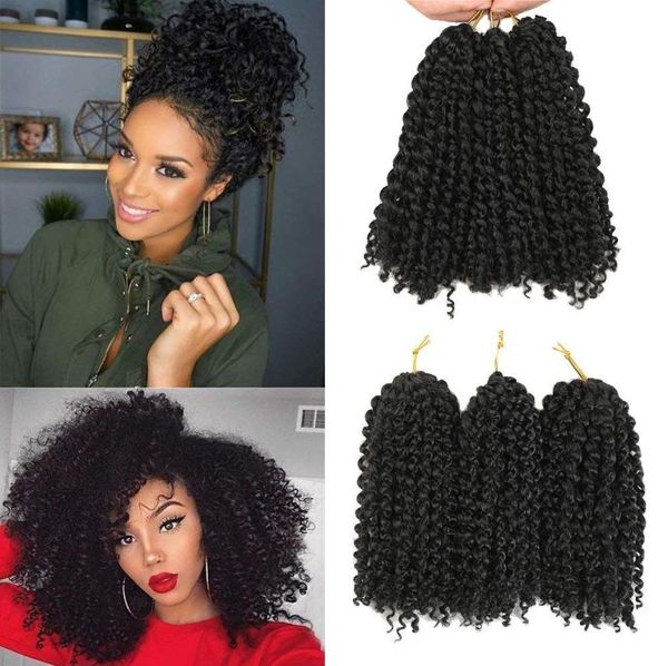 malibob kinky curly crochet hair weaves 8inch ombre jerry curly hair synthetic crochet braids tress braiding hair extens2341257, Black
malibob kinky curly crochet hair weaves 8inch ombre jerry curly hair synthetic crochet braids tress braiding hair extens2341257, Black