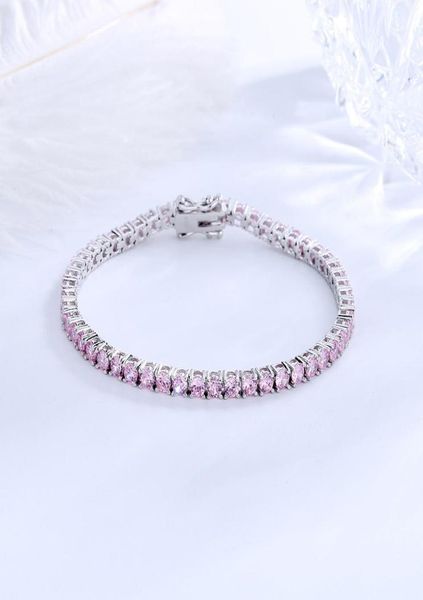 real solid 925 silver metal 1521 cm tennis bracelet pave full 3 mm round pink zircon sweet fine jewelry for women7264207, Golden;silver
real solid 925 silver metal 1521 cm tennis bracelet pave full 3 mm round pink zircon sweet fine jewelry for women7264207, Golden;silver