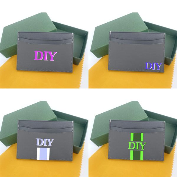 card holders women men bag clutch real leather wallet slot pocket diy do it yourself handmade customized personalized customizing p1, Brown;gray
card holders women men bag clutch real leather wallet slot pocket diy do it yourself handmade customized personalized customizing p1, Brown;gray