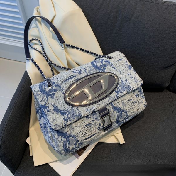 evening bags chain denim canvas shoulder bag large capacity cross body bag fashion handbag women's side pocket 230718
evening bags chain denim canvas shoulder bag large capacity cross body bag fashion handbag women's side pocket 230718