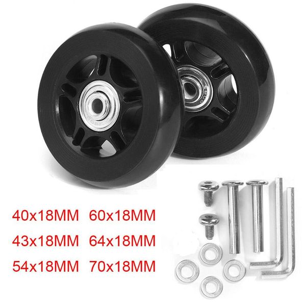 bag parts accessories 1set axles repair kit 4043506470mm silent travel luggage wheel with screw suitcase resistant flexible durable 230718, Black
bag parts accessories 1set axles repair kit 4043506470mm silent travel luggage wheel with screw suitcase resistant flexible durable 230718, Black