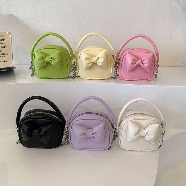 children cute bowknot handbags ins sweet bows baby girls small square bag candy color chain parent-child crossbody bags f1755, Black
children cute bowknot handbags ins sweet bows baby girls small square bag candy color chain parent-child crossbody bags f1755, Black