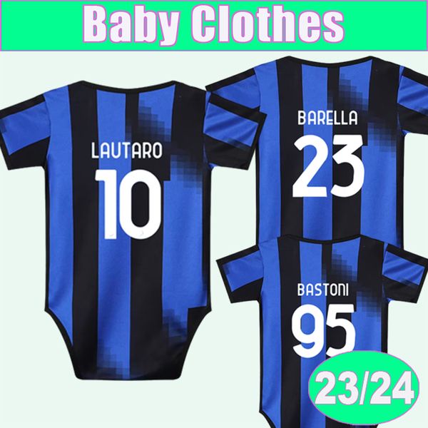 23 24 lautaro baby clothes soccer jerseys gosens j. correa barella lautaro acerbi calhanoglu bastoni de vrij home blue football shirts, Black;yellow
23 24 lautaro baby clothes soccer jerseys gosens j. correa barella lautaro acerbi calhanoglu bastoni de vrij home blue football shirts, Black;yellow